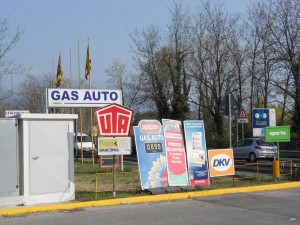 GPL LPG Aperto Gas Tankstelle